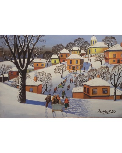 Ради Неделчев - Зима на село
