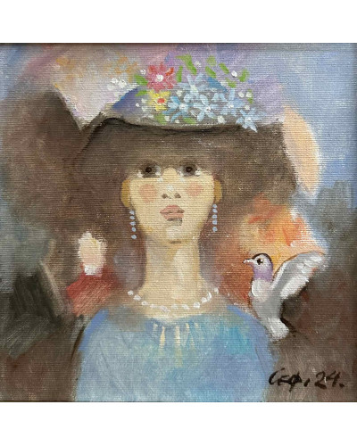 Сули Сеферов - Момиче с шапка