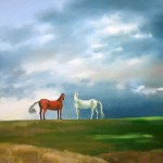 Hristina Petrova - Landscape with horses