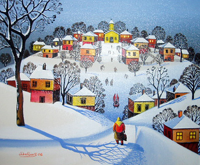 Winter village - Rady Nedelchev